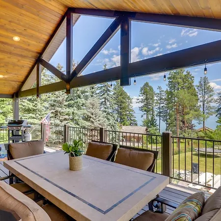Flathead Lake Base Camp In Somers Lake View!